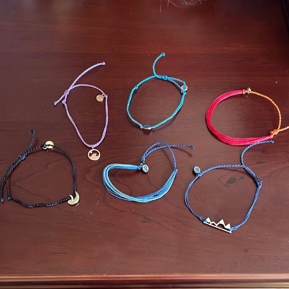 Lot of 6 pura vida bracelets